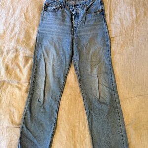 Levi's Blue Straight Leg Jeans
